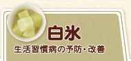 白氷（生活習慣病の予防・改善）