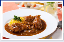スペシャルチキンカレー写真