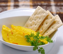 サフラン風味のマッシュポテト