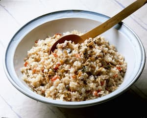 ザーサイとあさりの炒飯