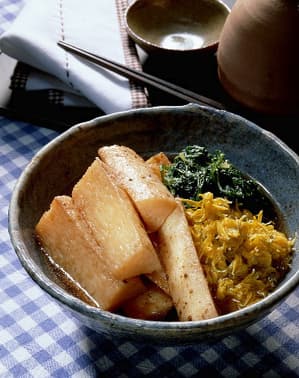 長いもの揚げ煮