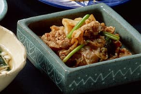 豚こまとキムチのからめ煮