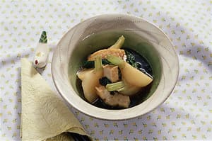 かぶと厚揚げの炒め煮