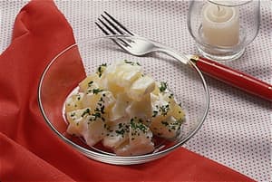 パインとポテトのヨーグルトあえ