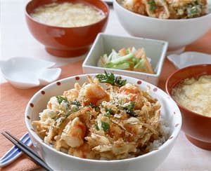 かき揚げ丼
