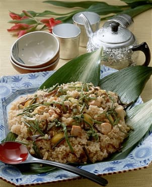 山菜おこわ