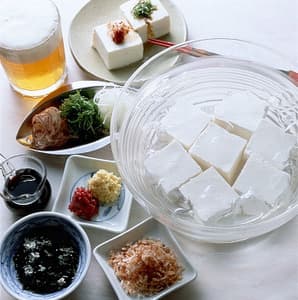 七色薬味の冷ややっこ