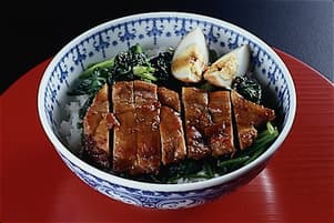 豚ロース肉の焼き肉どんぶり
