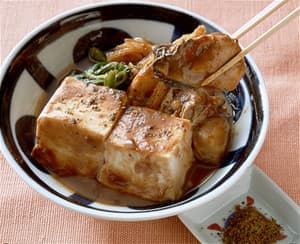 かきの土手鍋風煮やっこ