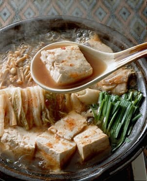 たらとキムチ入り韓国風スープ煮