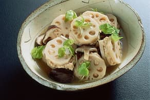 れんこんのひき肉はさみ煮