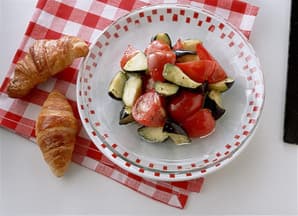 トマトとなすのイタリアンサラダ