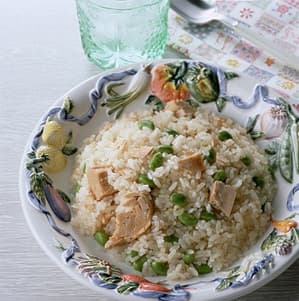 ツナと枝豆のピラフ