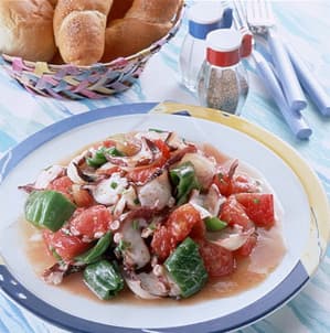 夏野菜のスパイスソテー