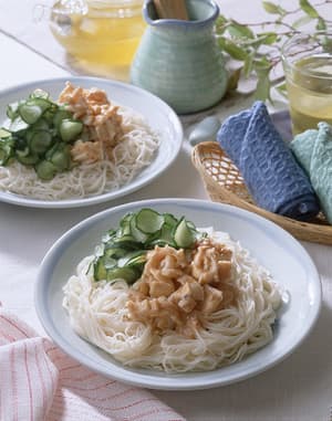いかのピリ辛そうめん