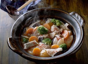 牛ひき肉入りたらのみそ煮