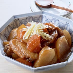 大根と手羽先の照り煮