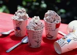 バナナのアイスクリーム