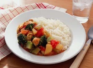 トマト煮ご飯