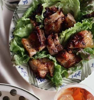 鶏肉のさっぱり網焼き
