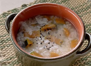 かぼちゃがゆ風雑炊