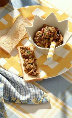 トマトとひき肉のカレー