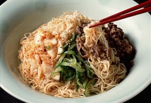 ビビンバ風そうめん
