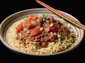 トマト入りジャージャーメン