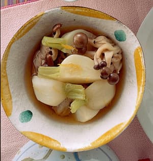 かぶとしめじのゆず風味煮