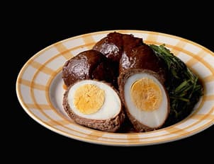 ゆで卵の牛肉巻き