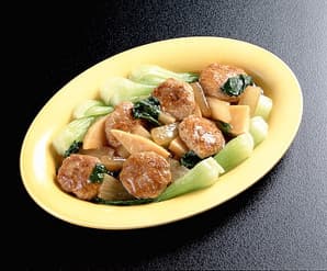 肉だんごと野菜のオイスターソース煮