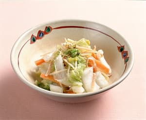 さきいかと白菜の浅漬け