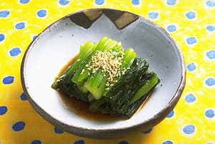 青梗菜のおひたし
