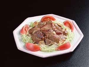 豚ヒレ肉のガーリックソテー