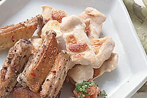 鶏胸肉の塩焼き