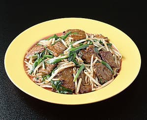 レバーとにらのスタミナ炒め