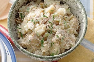新じゃがのツナマヨネーズあえ