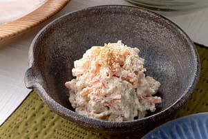 切り干し大根とにんじんの白あえ