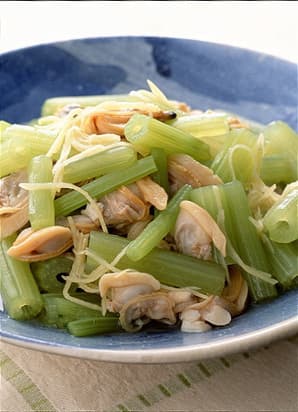 ふきとあさりのあっさり煮