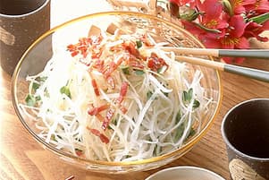 シャキシャキ大根サラダ