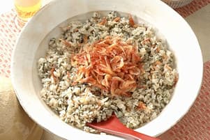桜えびと青じその焼きめし