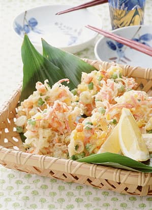 じゃこ入りかき揚げ