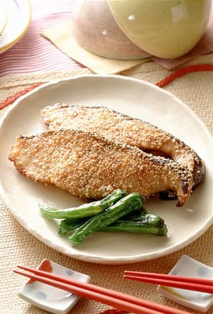 銀だらのごま焼き