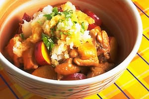 鶏肉とさつまいものおろし煮