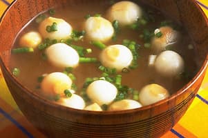玉麩のみそ汁