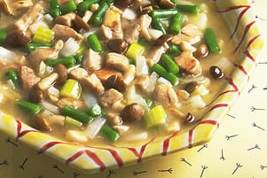 豚肉としめじの八宝菜風炒め