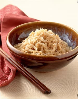 切り干し大根とじゃこの煮もの
