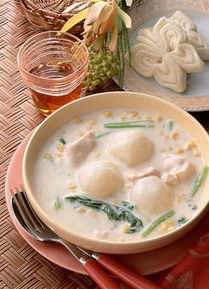 かぶとチキンのクリームシチュー