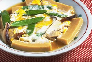 高野豆腐の卵とじ