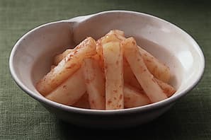 じゃがいもの梅肉あえ
